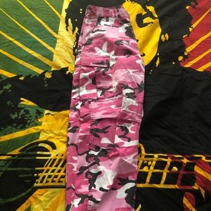 Rothco Pink Camouflage Cargo Pants